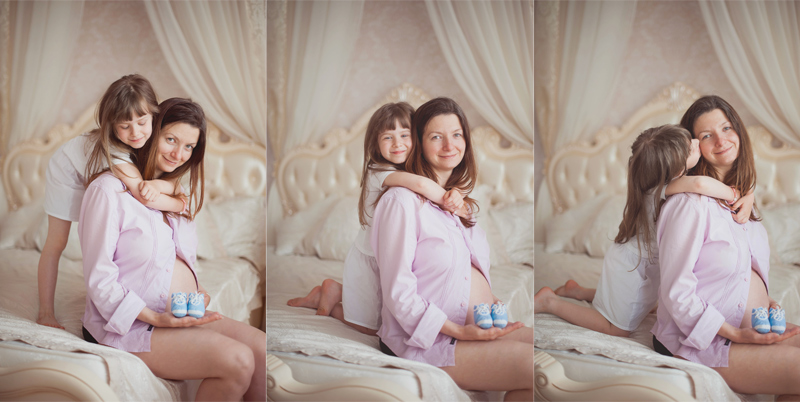 фотосессия беременных киев - Лена, Дима, Вероника