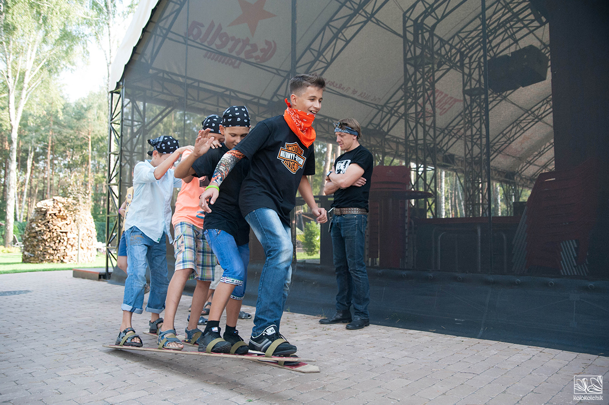 оформление Biker party детский день рождения 11 лет