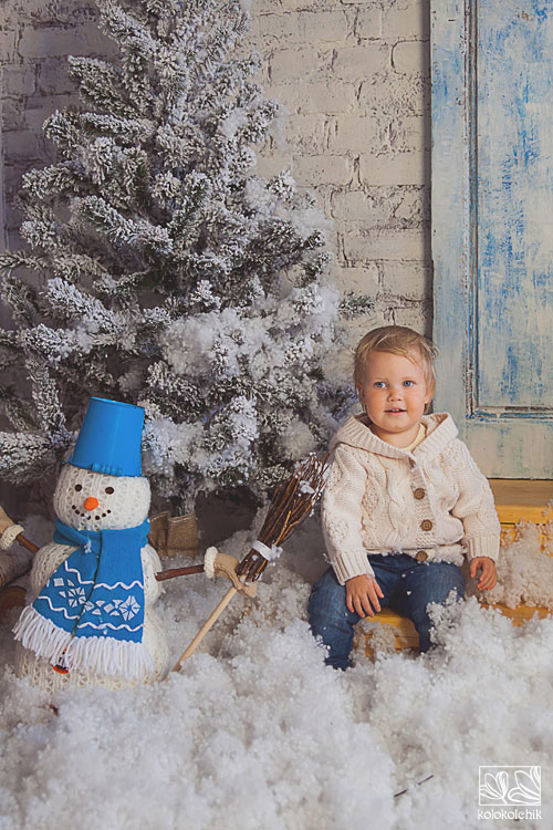 новогодний фотопроект Снежные истории