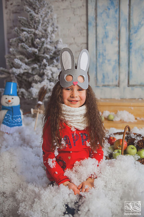 новогодний фотопроект Снежные истории